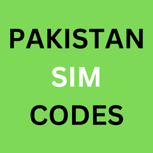 Pakistan Sim Codes